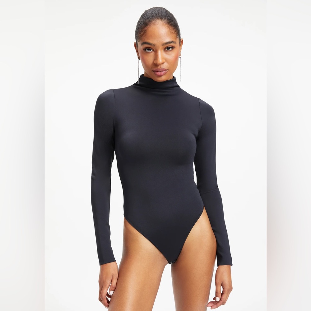 Good American Scuba Funnel Neck Bodysuit